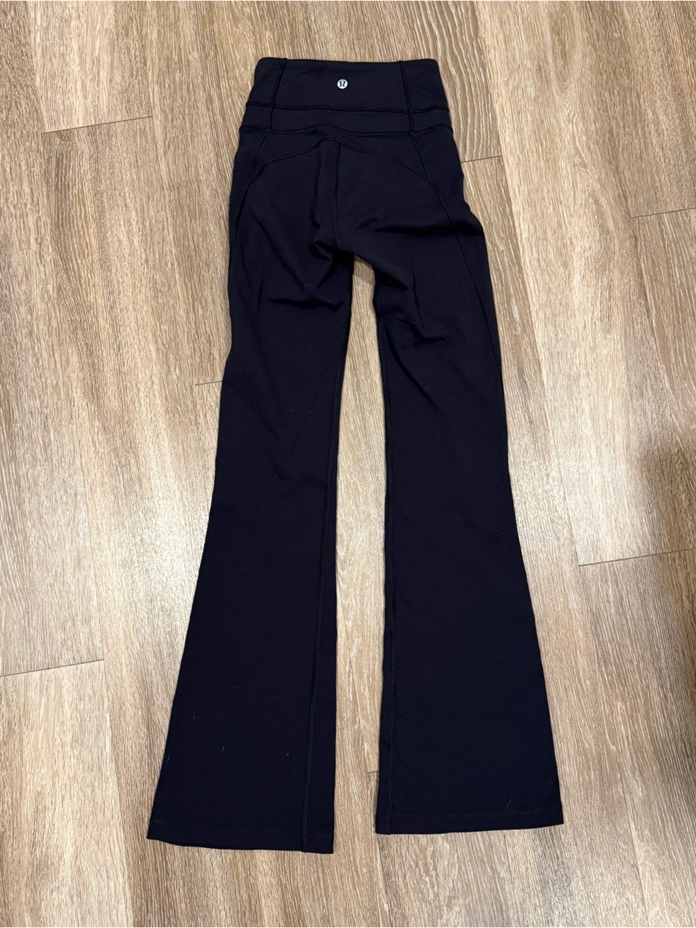 lululemon athletica Black groove Flare Pants